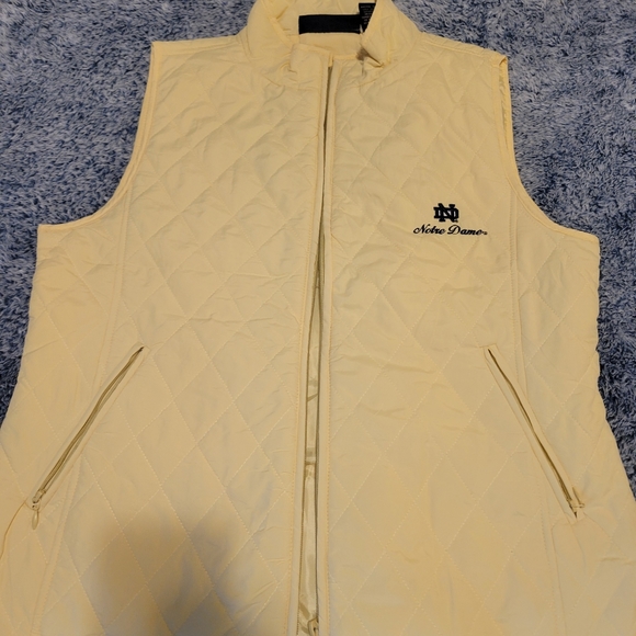 Notre Dame womens quilted vest size small - Picture 4 of 7